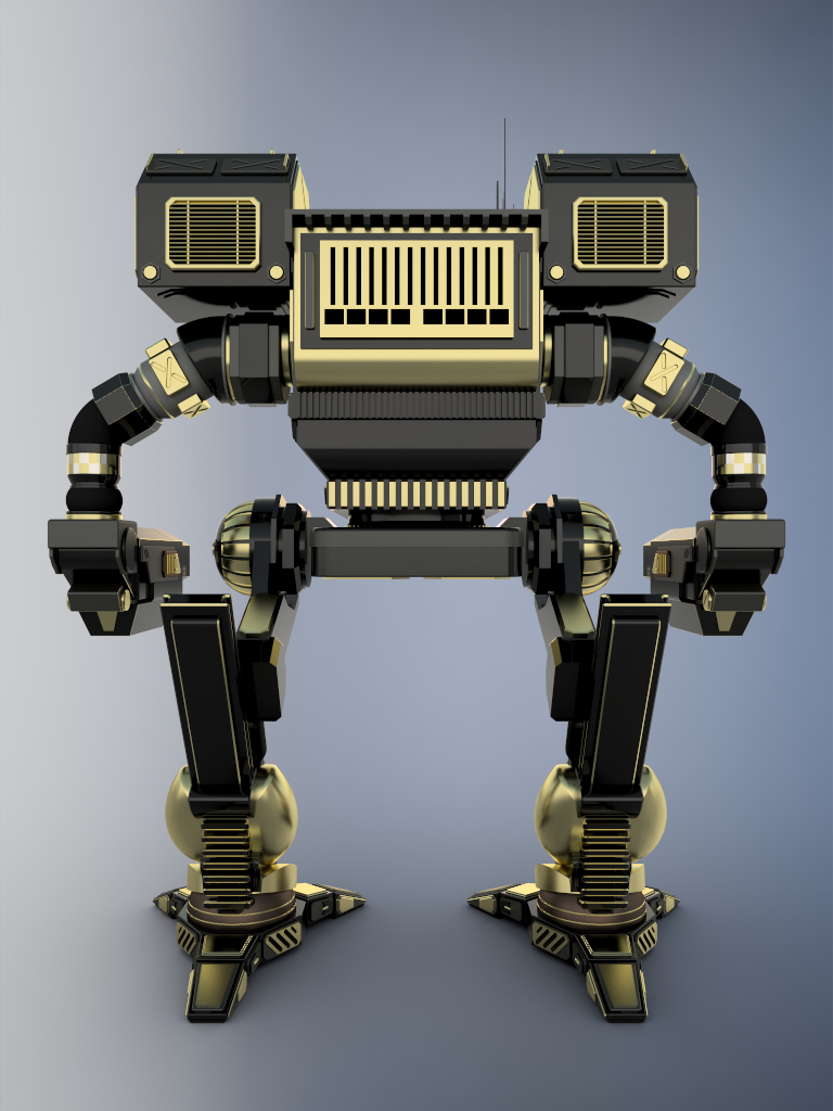 MadCat机甲战士机器人造型